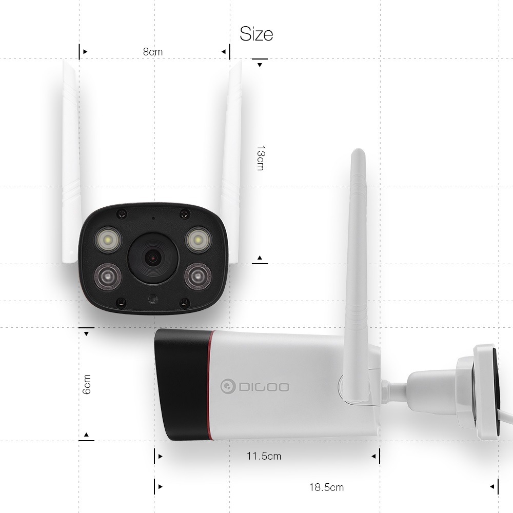 WiFi IP Camera Digoo DG-W10 Ревю - DAleksandrov.eu